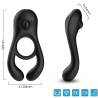 Armony - veyron anillo vibrador doble pinza control remoto negro - 2
