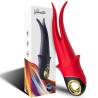 Envase del vibrador Armony Shadow rojo