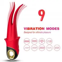 Armony - shadow vibrador pinza rojo