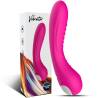 Vibrador Armony Legend fucsia y su caja