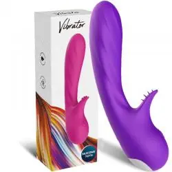 Armony - romance vibrador con estimulador violeta Armony - romance vibrador con estimulador violeta