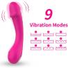 Modos de vibración del vibrador punto G realista Armony fucsia