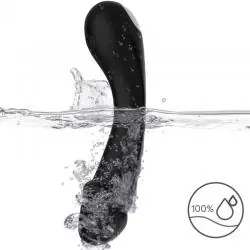 Armony - dildo vibrador punto g silicona negro Armony - dildo vibrador punto g silicona negro