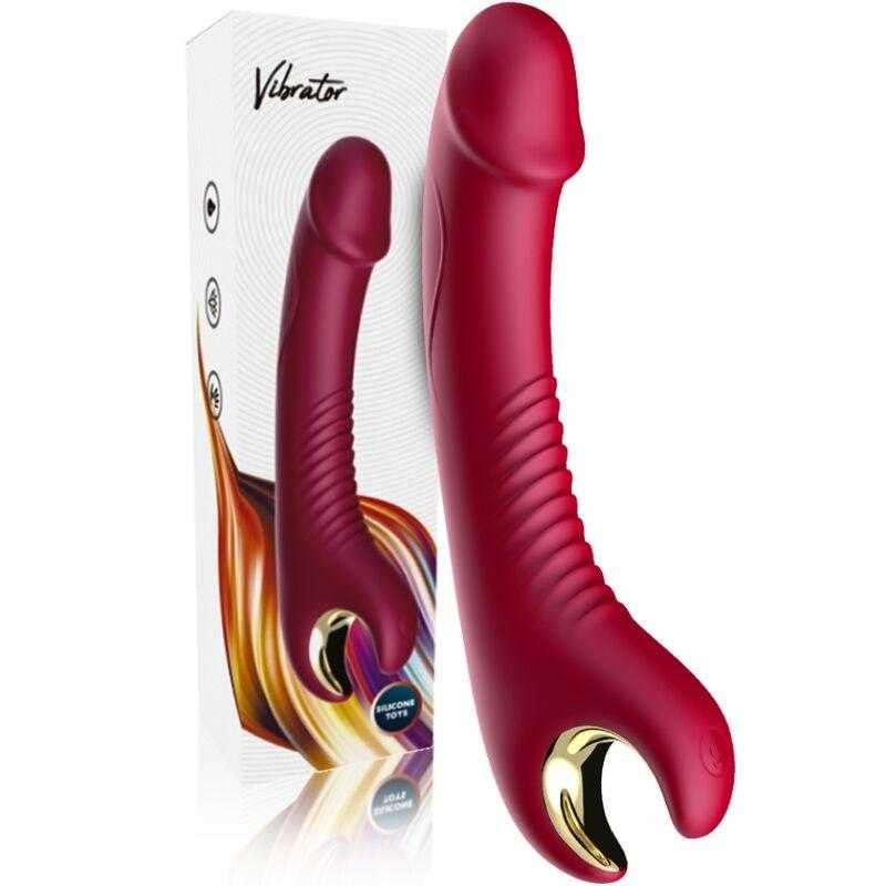Armony - prince dildo vibrador & rotador rojo Armony - prince dildo vibrador & rotador rojo