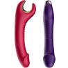 Armony - prince dildo vibrador & rotador rojo - 5