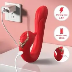 Armony - delfin vibrador multiposicion & efecto calor rojo Armony - delfin vibrador multiposicion & efecto calor rojo
