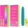Caja del Bgood Infinite Deluxe azul con el vibrador y su cable