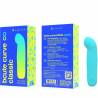 Caja de la Bcute Curve Infinite Classic azul, delante y detrás