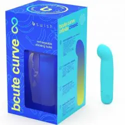 B swish - bcute curve infinite classic edicion limitada vibrador recargable silicona azul