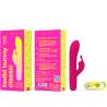 Caja del Bwild Bunny Infinite Classic rosa por delante y por detrás