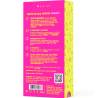Reverso de la caja del Bwild Bunny Infinite Classic: 8 modos, IPX7 y 2 motores