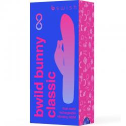 B swish - bwild bunny infinite classic vibrador recargable silicona azul