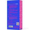 Reverso de la caja del Bwild Bunny Infinite Classic azul con sus características