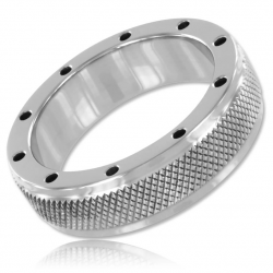 Metalhard anillo metal para pene y testiculos 40mm