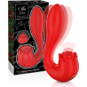 Estimulador Mia Selena rojo con su caja