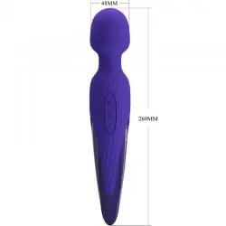 Pretty love - antony youth vibrador wand efecto calor violeta