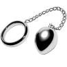 Metalhard cock ring 40mm  + cadena con bola metal - 1
