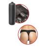 Fetish fantasy tanga de encaje negro con vibrador - 3