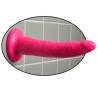 Dillio dildo con ventosa 17.8 cm - rosa - 3