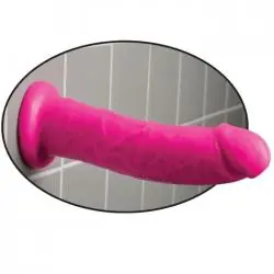 Dillio - dildo con ventosa 20.32 cm rosa Dillio - dildo con ventosa 20.32 cm rosa