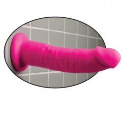 Dillio - dildo con ventosa rosa 22.9 cm