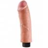 King Cock dildo vibrador natural 20,32 cm - 5