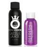 Jizzle Juice y limpiador Refresh incluidos con el King Cock Squirting 7 pulgadas