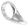 Metal hard cock teardrop 55mm - 1