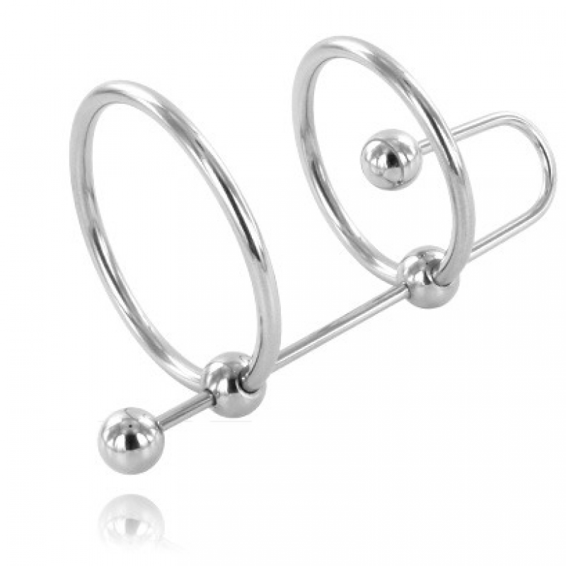 Metalhard extreme anillo con stop uretra Metalhard extreme anillo con stop uretra