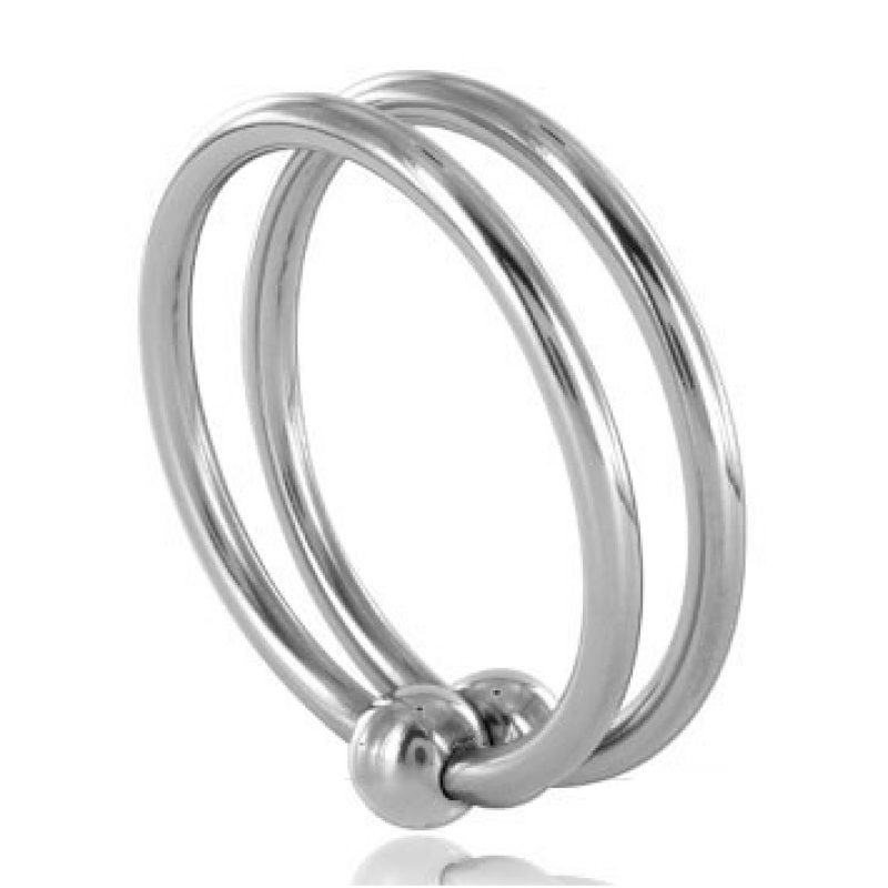 Metalhard double glans ring 28mm