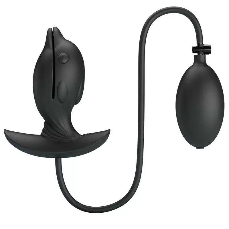 Pretty love - plug anal delfin inflable & recargable