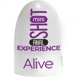 Alive - shot experience mini masturbador anal
