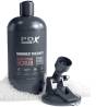 PDX Soothing Scrub caramelo con su ventosa ajustable