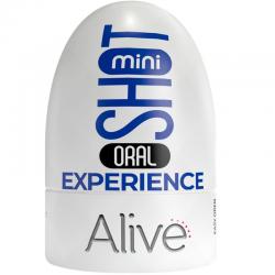 Alive - shot experience mini masturbador oral