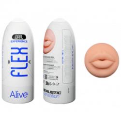 Alive - flex masturbador masculino boca talla m