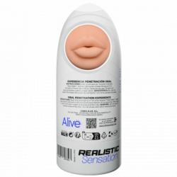 Alive - flex masturbador masculino boca talla m
