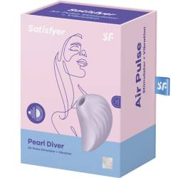 Satisfyer pearl diver estimulador y vibrador - - 8 Satisfyer pearl diver estimulador y vibrador - - 8
