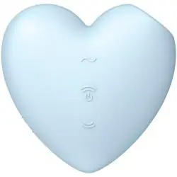 Satisfyer cutie heart estimulador y vibrador - azul - - 2 Satisfyer cutie heart estimulador y vibrador - azul - - 2