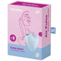 Satisfyer cutie heart estimulador y vibrador - azul - - 4 Satisfyer cutie heart estimulador y vibrador - azul - - 4