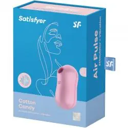 Satisfyer - cotton candy estimulador y vibrador lila Satisfyer - cotton candy estimulador y vibrador lila