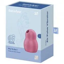 Satisfyer pro to go 1 estimulador y vibrador doble - rojo - - 4 Satisfyer pro to go 1 estimulador y vibrador doble - rojo - - 4