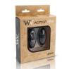 Womanvibe  alsan huevo control remoto negro silicona negro - 2