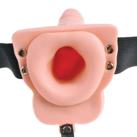 Fetish Fantasy arnés vibrador con mando 15 cm - 1