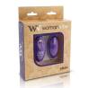 Womanvibe  alsan huevo control remoto negro silicona purple - 2