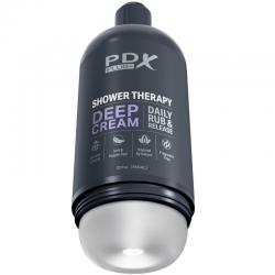 Pdx plus - masturbador stroker diseño discreto de bote champu deep cream