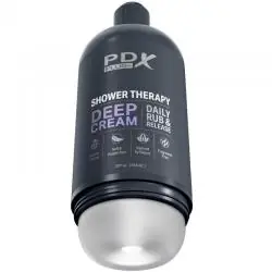 Pdx plus - masturbador stroker diseño discreto de bote champu deep cream