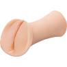 Masturbador Slippery Slit claro de PDX Extreme visto de lado