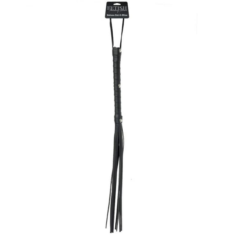 Fetish fantasy limited edition - latigo azotador piel negro