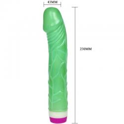 Waves of pleasure vibrador 23 cm verde