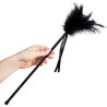 Plumero de plumas negro de Secretplay